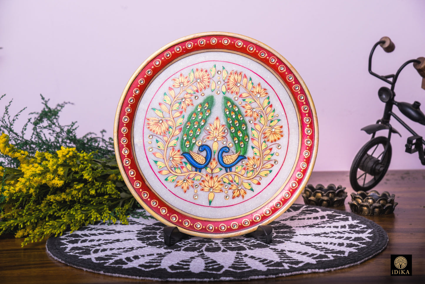 Peacock Plate