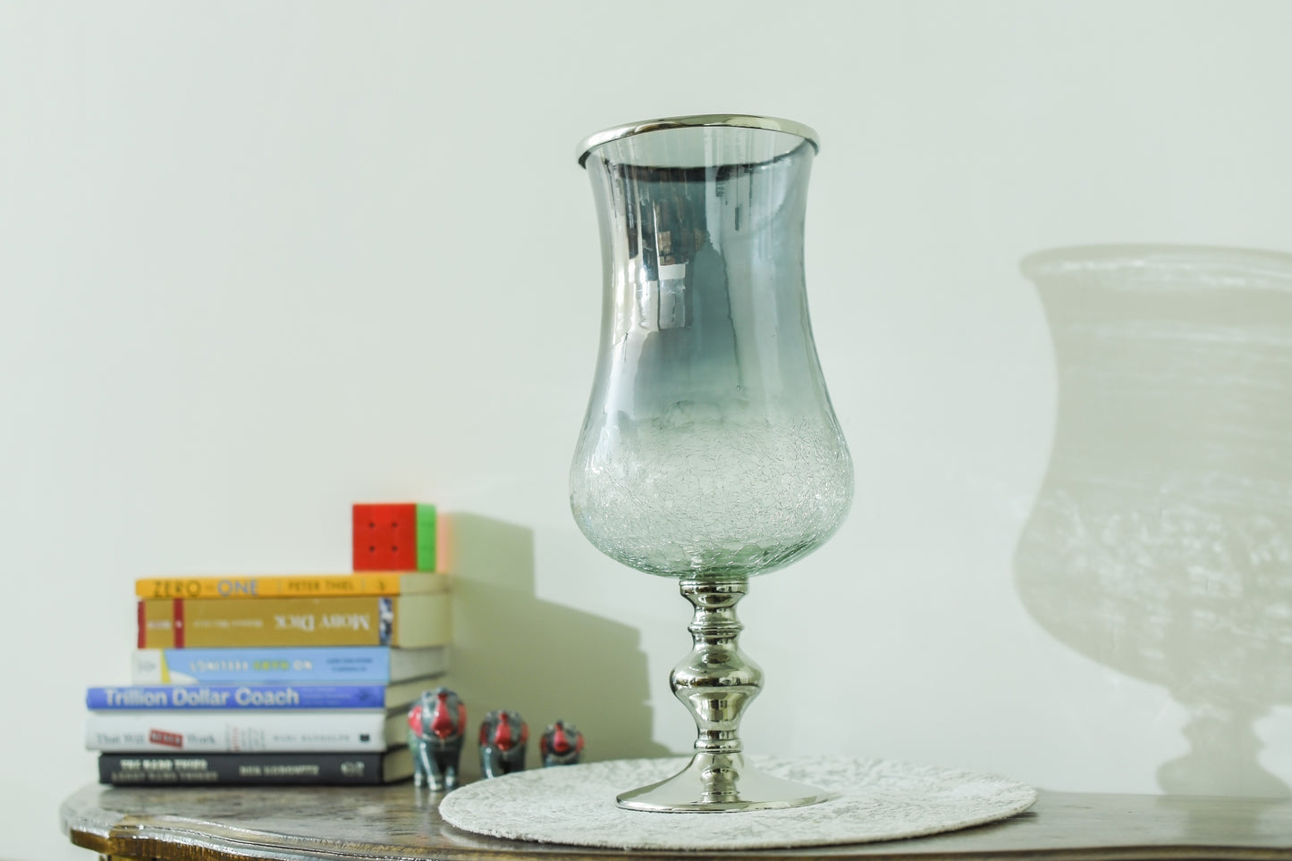 Black Hurricane Lamp