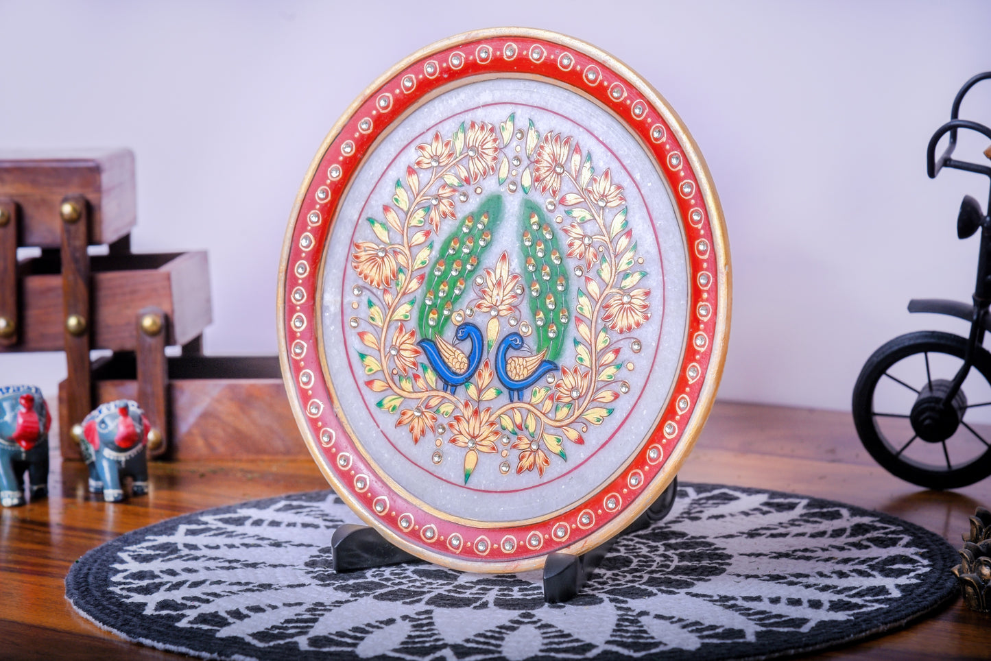 Peacock Plate