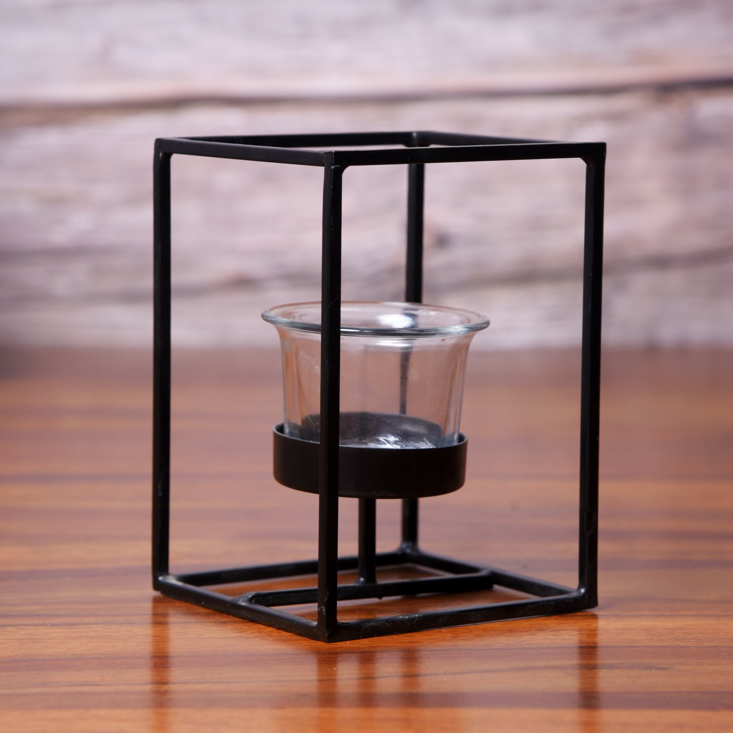 Black Wire Candle Holder