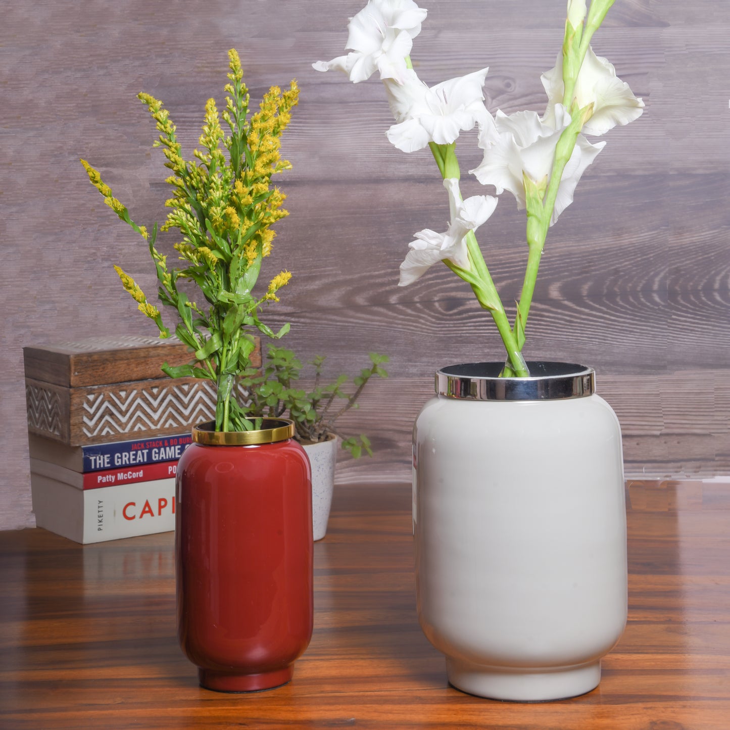 Enamel Vases